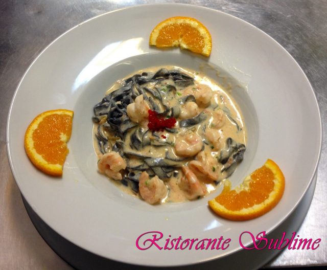 Tagliatelle Al Nero de Seppia